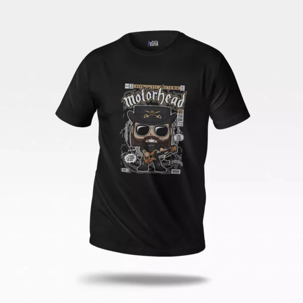تیشرت لمی کیلمیستر طرح کمیک (Motörhead)