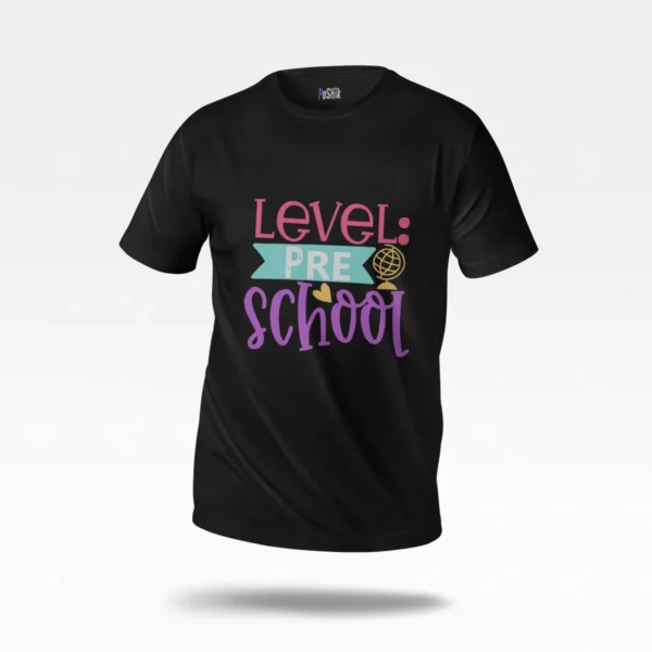 تیشرت نوشته Level Pre School