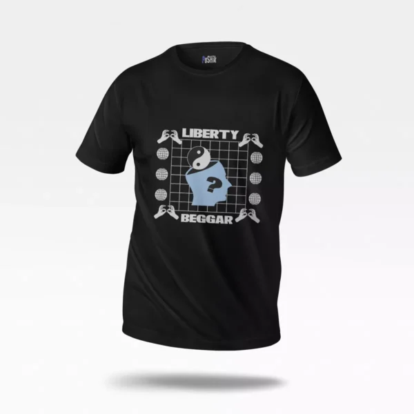 تیشرت طرح یین‌یانگ Liberty Beggar