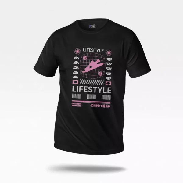 تیشرت طرح گرافیکی Lifestyle