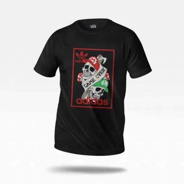 تیشرت آدیداس طرح Super Mario Game Over