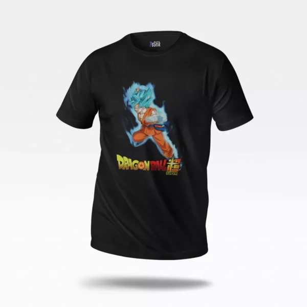 تیشرت انیمه دراگون بال طرح گوکو بلو (Goku Blue)
