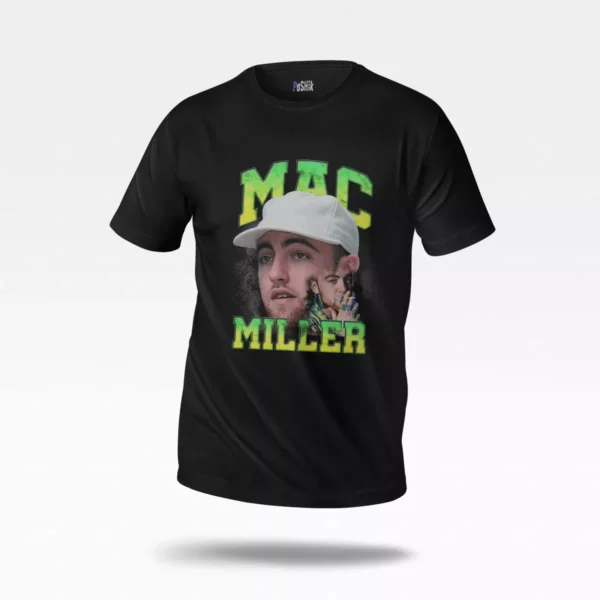 تیشرت مک میلر طرح پرتره (Mac Miller)
