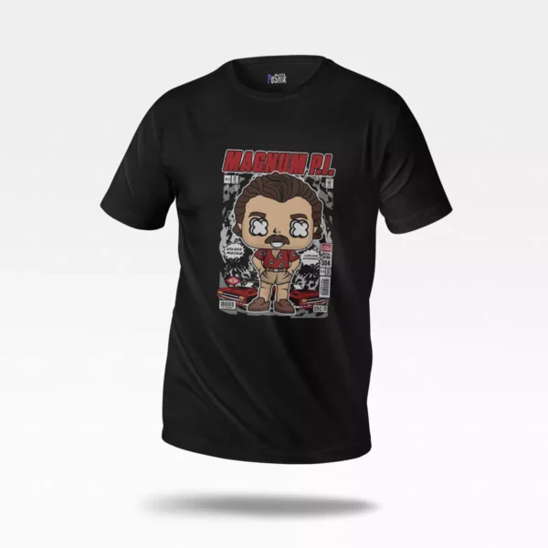 تیشرت طرح Magnum P.I. کمیک