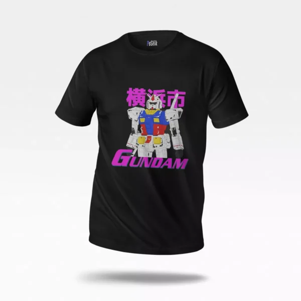 تیشرت انیمه گاندام طرح ربات کلاسیک (Gundam)