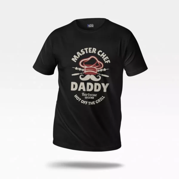 تیشرت طرح Master Chef Daddy باربیکیو