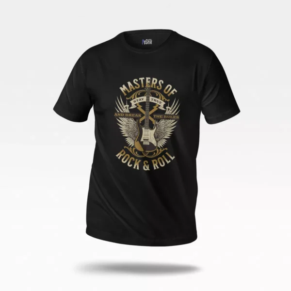 تیشرت گیتار طرح Masters of Rock & Roll