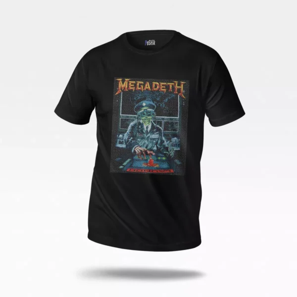 تیشرت مگادث طرح آلبوم گروه (Megadeth)