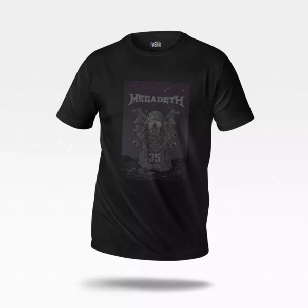 تیشرت مگادث طرح ۳۵ سال (Megadeth 35 Years)