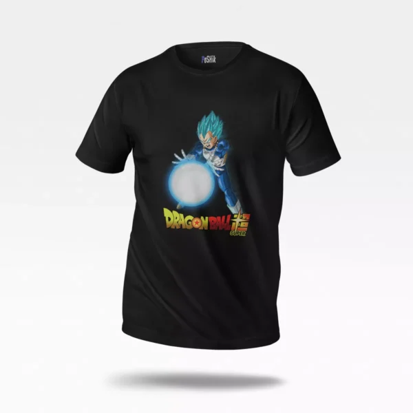 تیشرت انیمه دراگون بال طرح وجیتا بلو (Vegeta Blue)