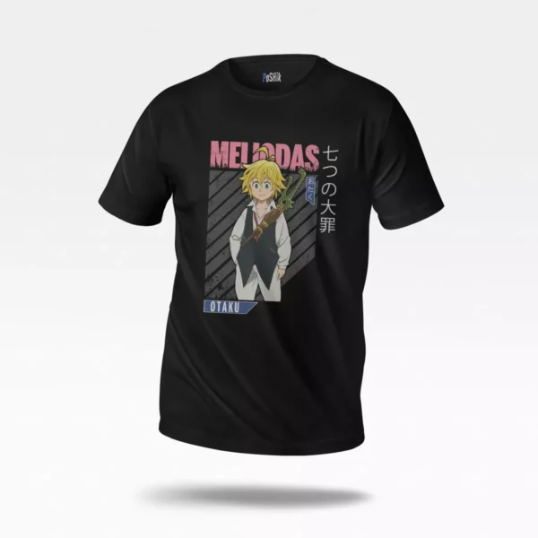 تیشرت انیمه گناهان هفتگانه طرح ملیوداس (Meliodas)