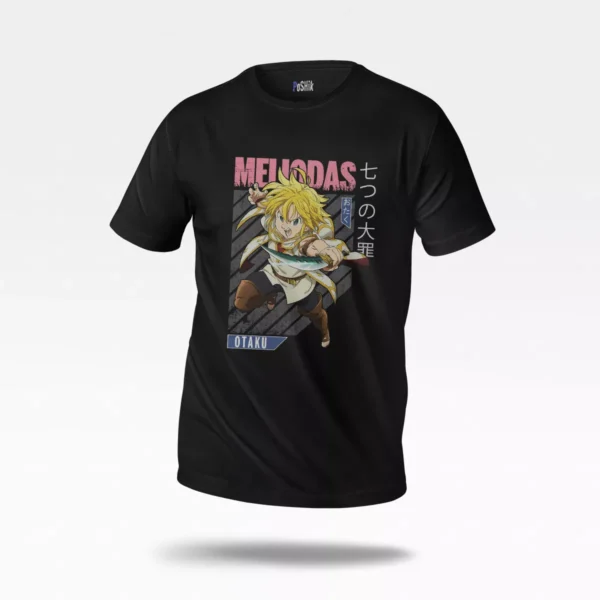 تیشرت انیمه گناهان هفتگانه طرح ملیوداس (Meliodas)