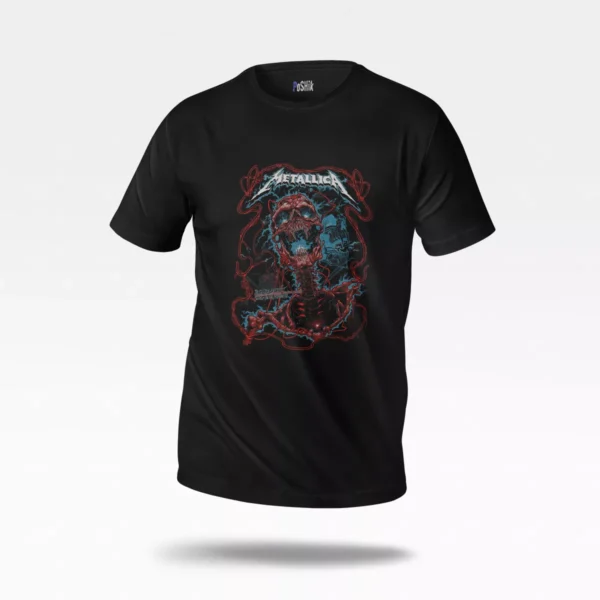 تیشرت متالیکا طرح شیطان شاخدار (Metallica)