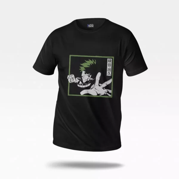 تیشرت انیمه My Hero Academia طرح میدوریا (Izuku Midoriya)