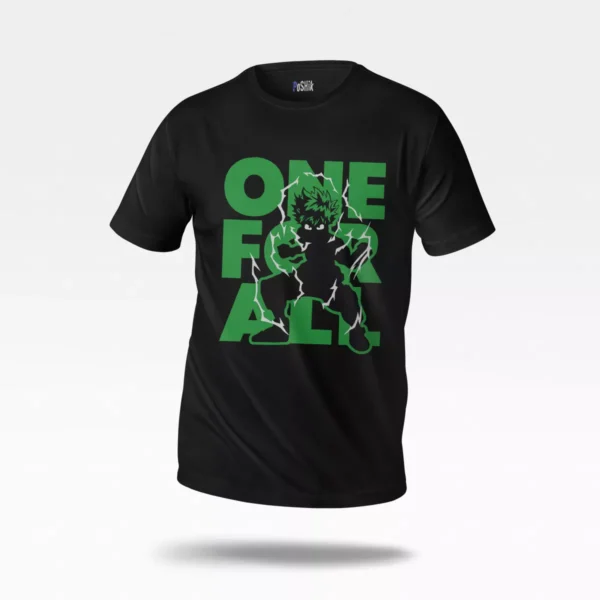 تیشرت انیمه My Hero Academia طرح One For All