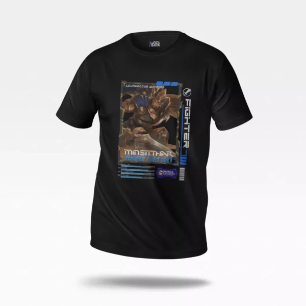 تیشرت طرح کارت بازی Minotaur جنگجو