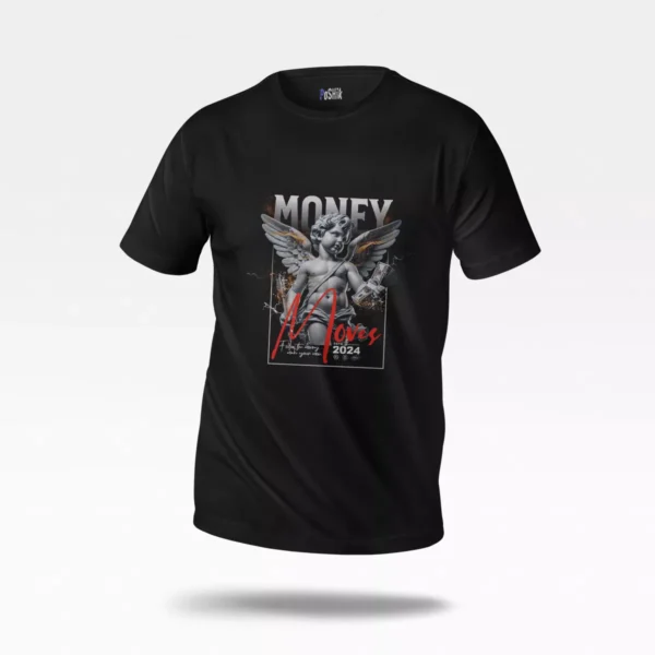 تیشرت پول و فرشته طرح Money Moves 2024