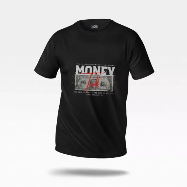 تیشرت پول طرح Money Talk