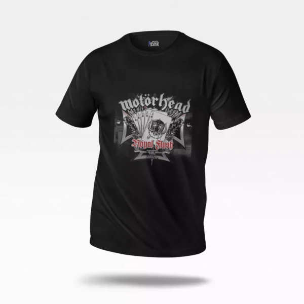 تیشرت موتورهد طرح Royal Flush
