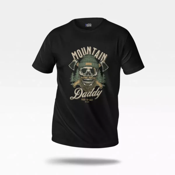 تیشرت پدر کوهنورد طرح Mountain Daddy