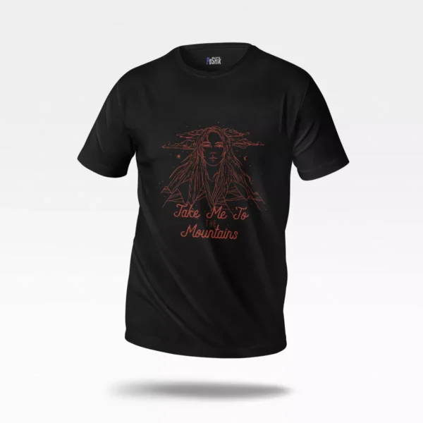 تیشرت کوهستان طرح Take Me To The Mountains