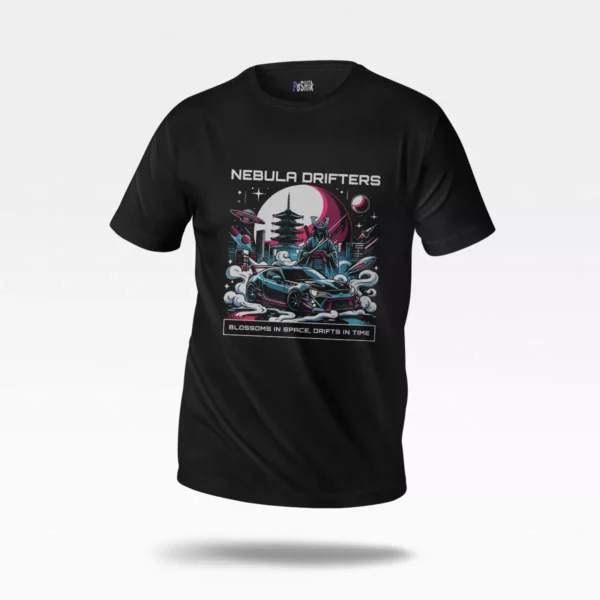 تیشرت ماشین فضایی طرح Nebula Drifters