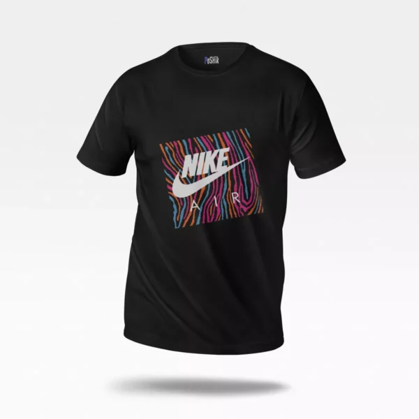 تیشرت نایکی طرح ببری رنگی (Nike Air)