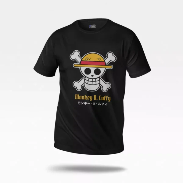 تیشرت انیمه وان پیس طرح لوفی (Monkey D. Luffy)