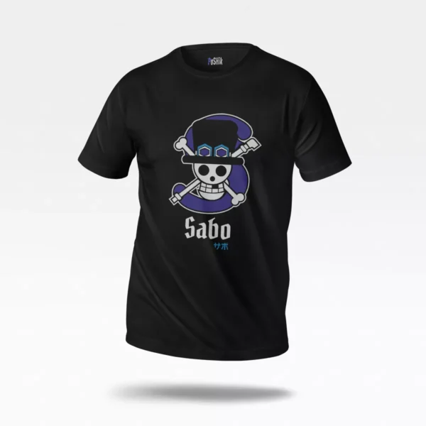 تیشرت انیمه وان پیس طرح سابو (Sabo)