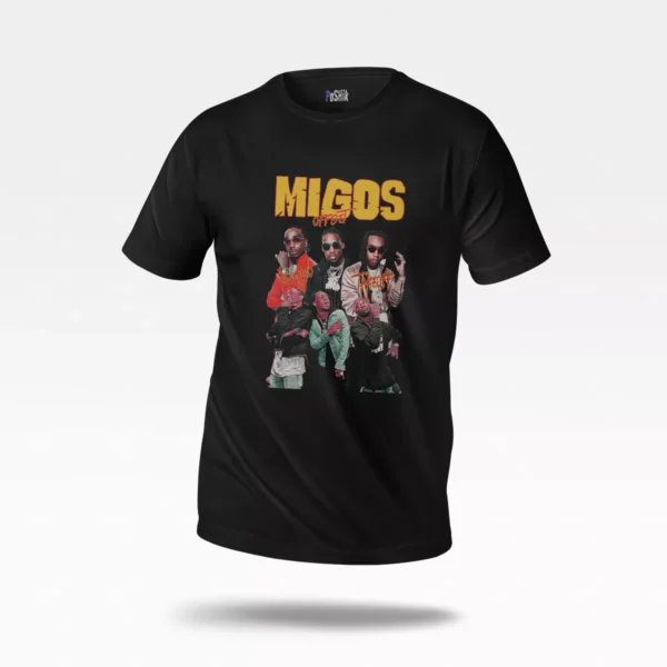 تیشرت میگوس طرح گروهی (Migos)