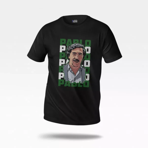 تیشرت پابلو اسکوبار طرح پرتره (Pablo Escobar)