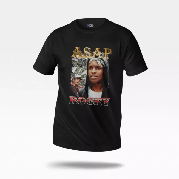 تیشرت ای‌سپ راکی طرح Supreme (A$AP Rocky)