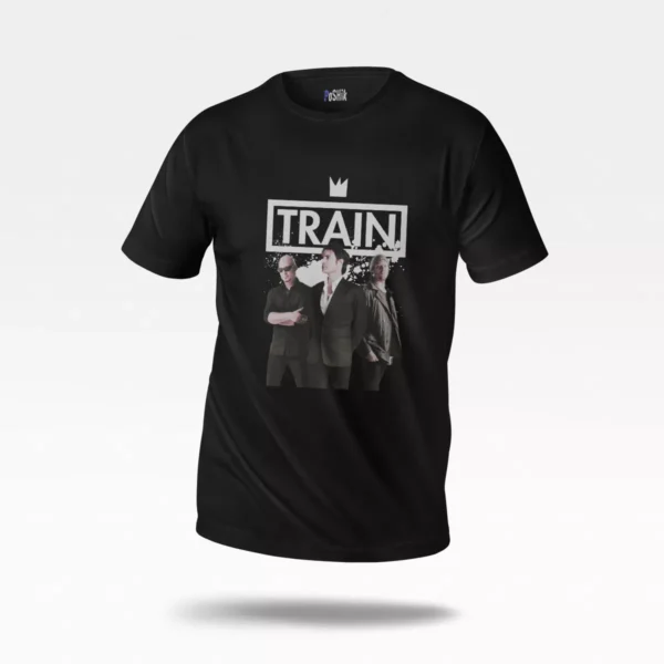 تیشرت گروه ترین طرح پرتره (Train)