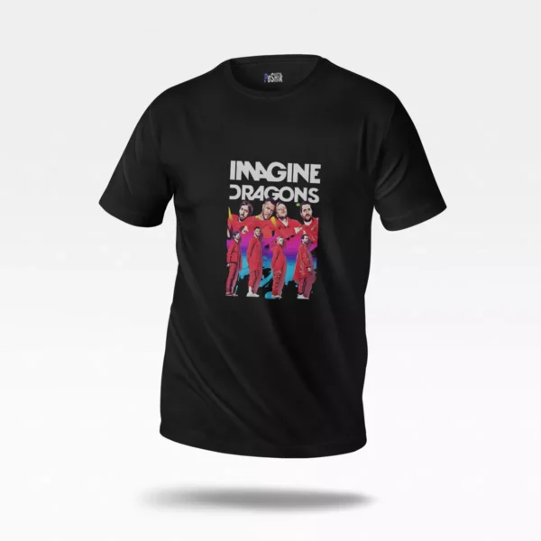 تیشرت ایمجین دراگونز طرح گروهی (Imagine Dragons)