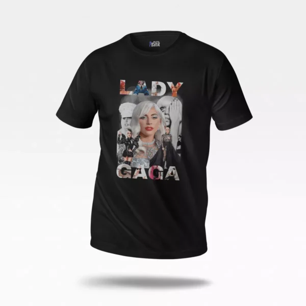 تیشرت لیدی گاگا طرح پرتره (Lady Gaga)