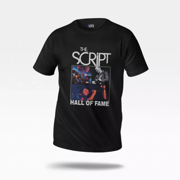 تیشرت د اسکریپت طرح Hall of Fame (The Script)