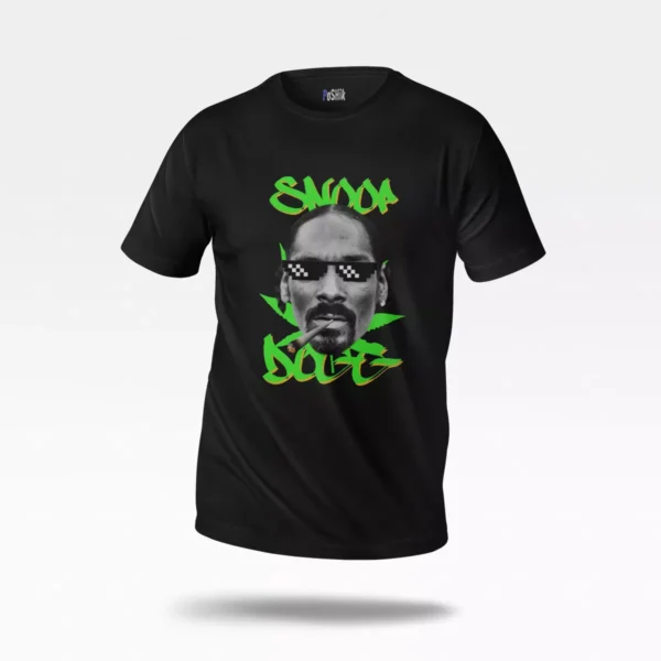 تیشرت اسنوپ داگ طرح گرافیتی سبز (Snoop Dogg)