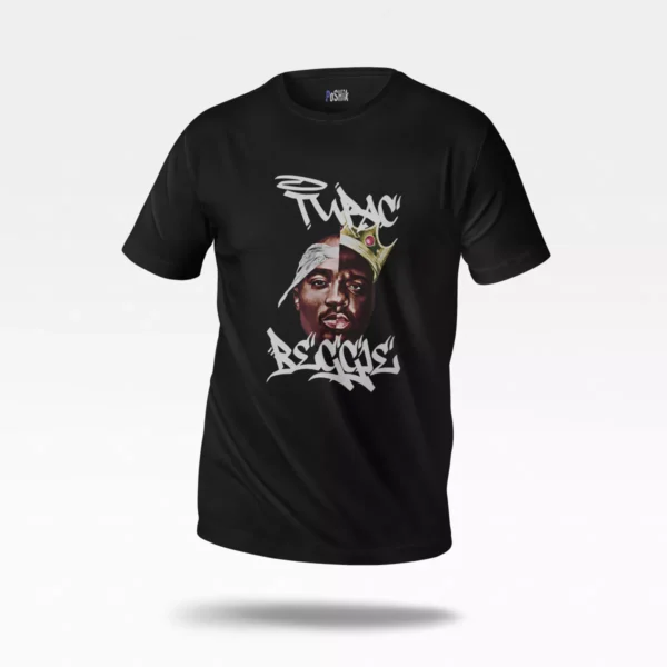تیشرت توپاک و بیگی طرح دونفره (Tupac & Biggie)