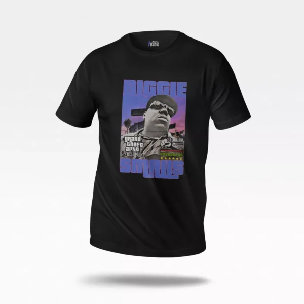 تیشرت بیگی اسمالز طرح GTA (Biggie Smalls)