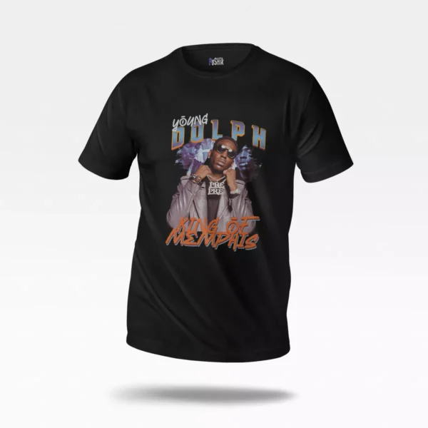 تیشرت یانگ دولف طرح King of Memphis (Young Dolph)