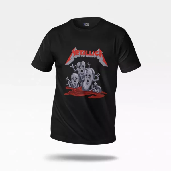 تیشرت متالیکا طرح جمجمه (Metallica)