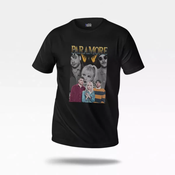 تیشرت پارامور طرح گروهی (Paramore)