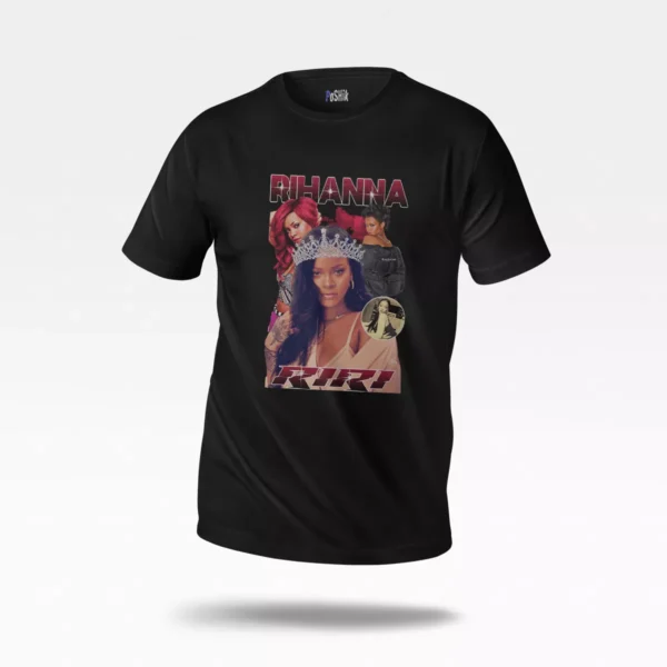 تیشرت ریحانا طرح تاج RiRi (Rihanna)