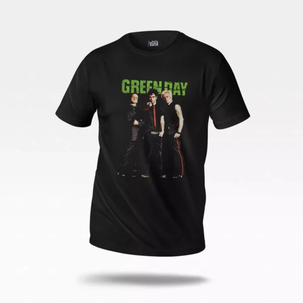 تیشرت گرین دی طرح پانک‌راک (Green Day)