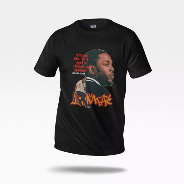 تیشرت کندریک لامار طرح جمله انگیزشی (Kendrick Lamar)