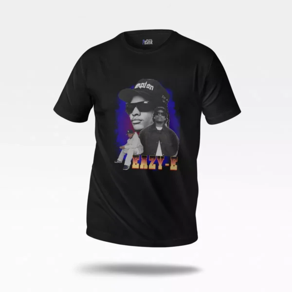 تیشرت ایزی-ای طرح رپ کلاسیک (Eazy-E)