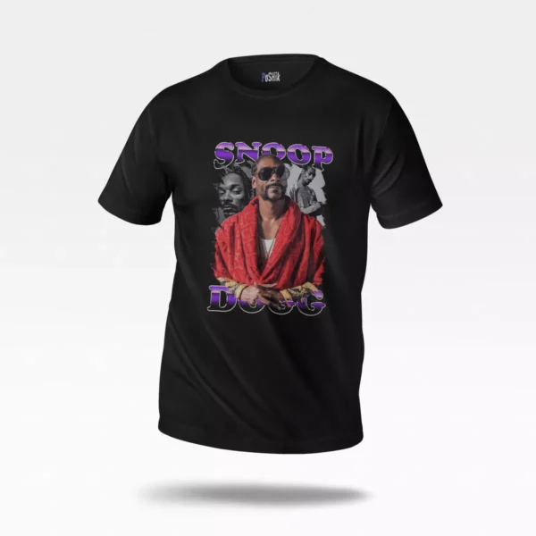 تیشرت اسنوپ داگ طرح پرتره (Snoop Dogg)