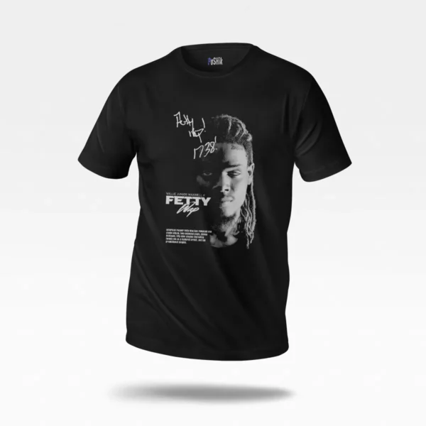تیشرت فتی واپ طرح پرتره (Fetty Wap)