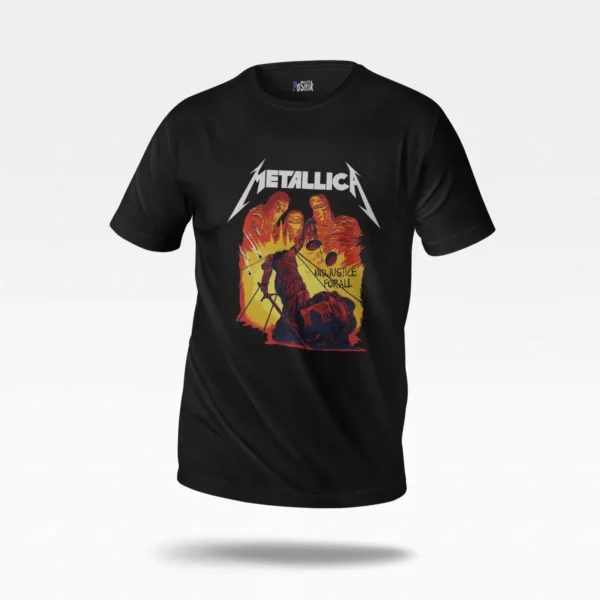 تیشرت متالیکا طرح Justice For All (Metallica)