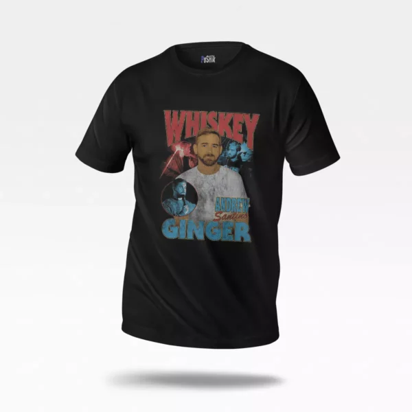 تیشرت اندرو سانتینو طرح Whiskey Ginger (Andrew Santino)